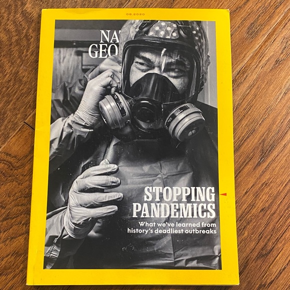 National Geographic Other - National Geographic Yellow and Black Pandemic Edition August 2020